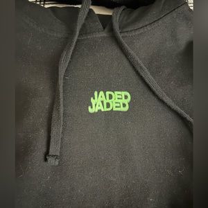 black anti social social club jaded hoodie